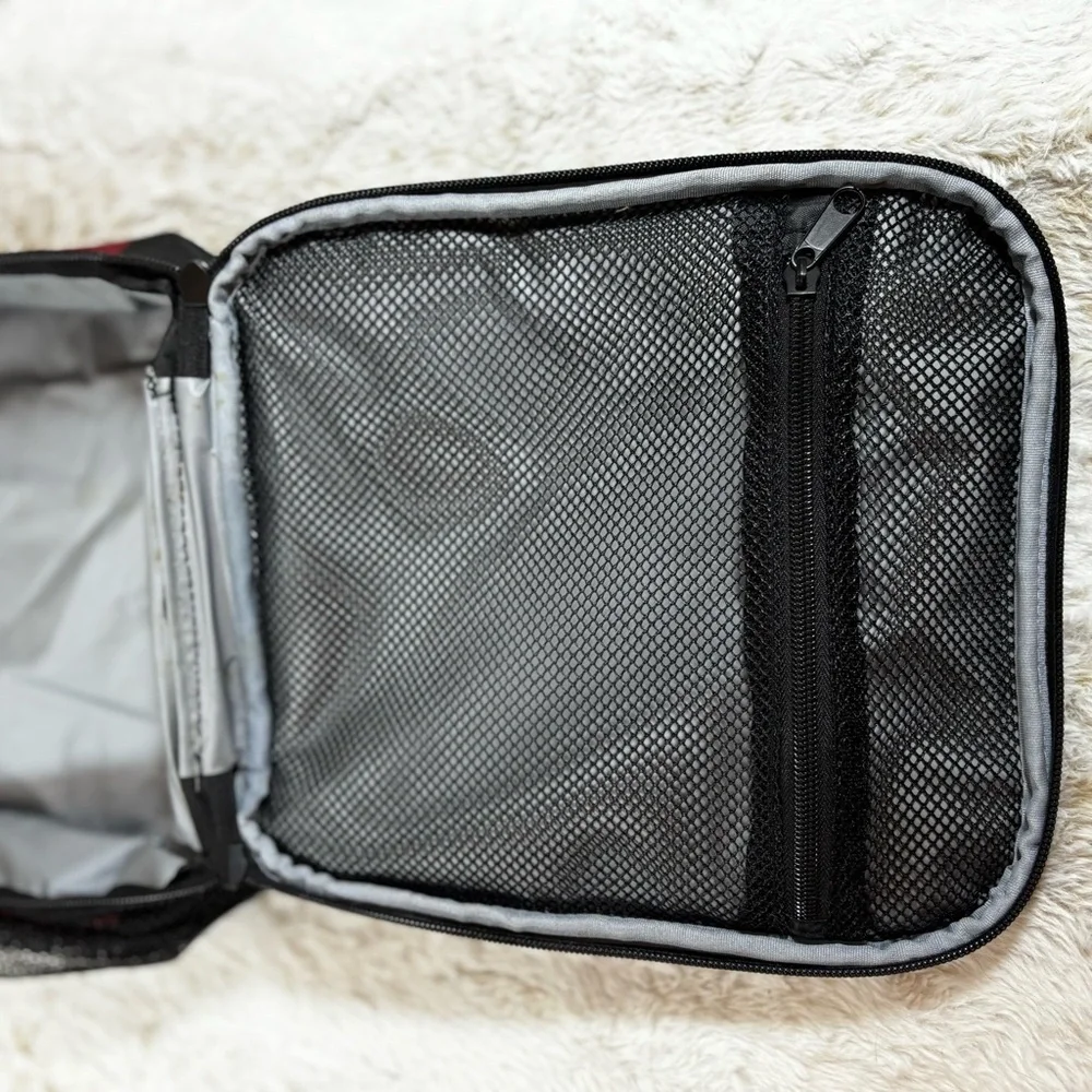 Dickies Maroon & Black Soft-Sided Lunch Box Cooler Bag